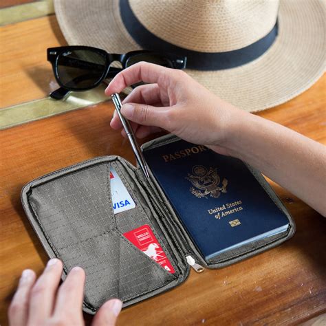 passport holder cover wallet rfid blocking card case|rfid blocking passport holder.